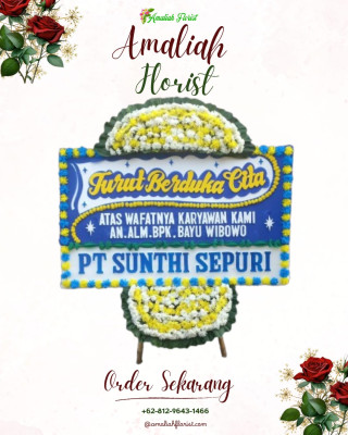 Papan Bunga Duka di Lok Bahu