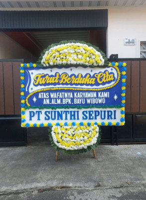 Papan Bunga Duka di Lok Bahu