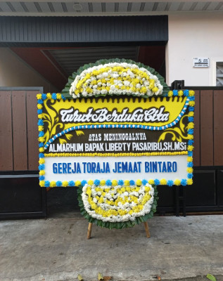 Papan Bunga Duka di Lok Bahu